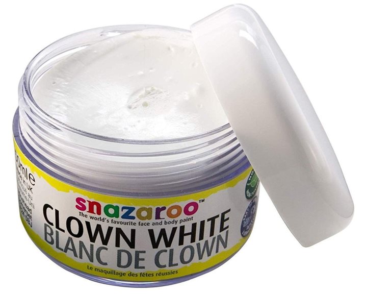 Snazaroo 50ml Κρέμα Face Painting Clown White