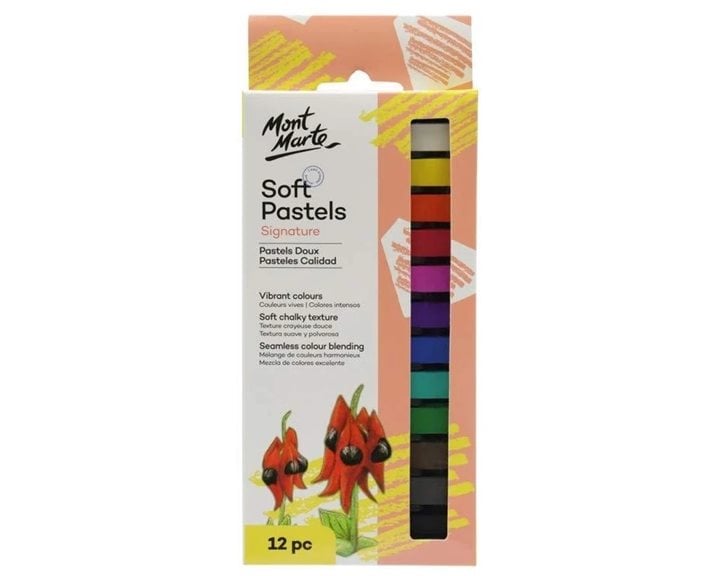 Soft Pastels (Carres) Mont Marte 12τεμ.