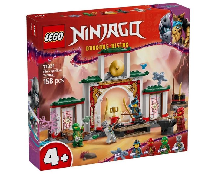 LEGO Ninjago Ναός Spinjitzu Για Νίντζα 71831