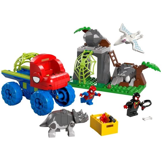 LEGO Marvel Avengers Marvel Super Heroes Διάσωση Με Dino Crawler Από Την Ομάδα Σπάιντι 11199