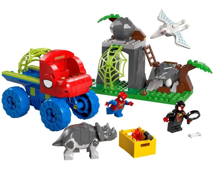 LEGO Marvel Avengers Marvel Super Heroes Διάσωση Με Dino Crawler Από Την Ομάδα Σπάιντι 11199
