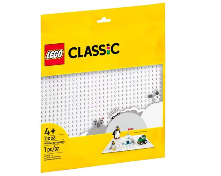 LEGO Classic Λευκή Βάση 11026