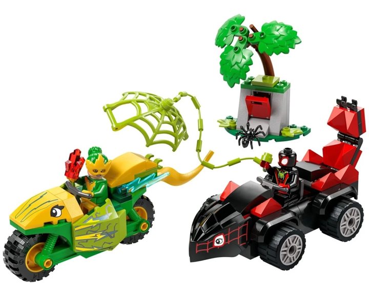 LEGO Marvel Avengers Marvel Super Heroes Κυνηγητό Σπιν Και Ελέκτρο Με Δεινοσαυρο-Οχήματα 11198