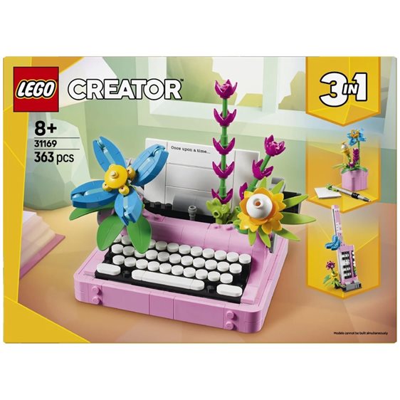 LEGO Creator Γραφομηχανή Με Λουλούδια 31169