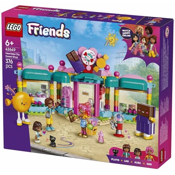 LEGO Friends Κατάστημα Με Ζαχαρωτά Της Χάρτλεϊκ Σίτυ 42649