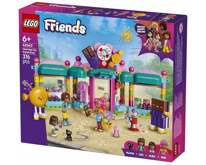 LEGO Friends Κατάστημα Με Ζαχαρωτά Της Χάρτλεϊκ Σίτυ 42649