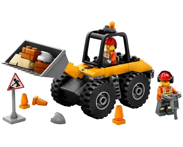 LEGO City Κίτρινος Φορτωτής Έργων Κατασκευής 60450