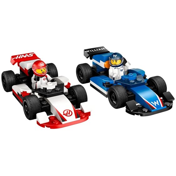 LEGO City Αγωνιστικά Αυτοκίνητα F1® Williams Racing & Haas 60464