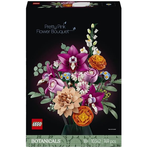 LEGO Botanicals Όμορφο Μπουκέτο Με Ροζ Λουλούδια 10342