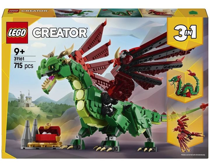 LEGO Creator Μεσαιωνικός Δράκος 31161