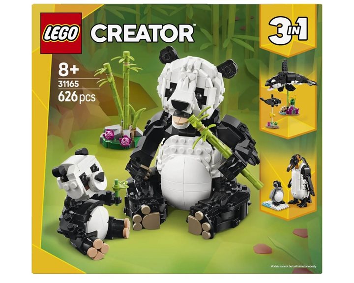 LEGO Creator Άγρια Ζώα: Οικογένεια Πάντα 31165