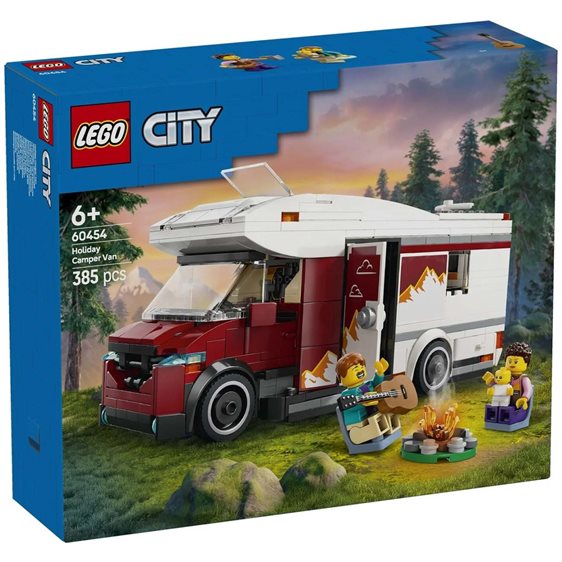 LEGO City Τροχόσπιτο Για Διακοπές Με Περιπέτειες 60454