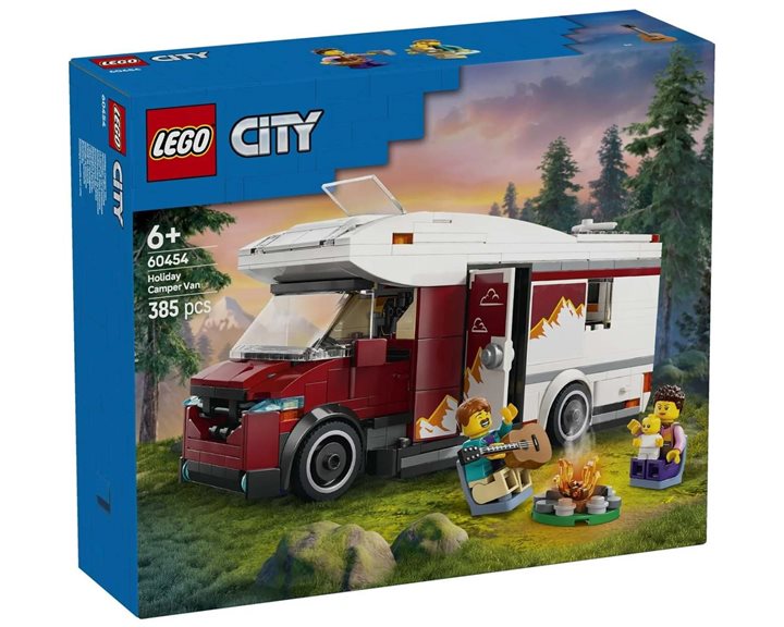 LEGO City Τροχόσπιτο Για Διακοπές Με Περιπέτειες 60454
