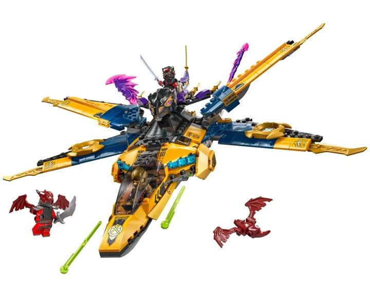 LEGO Ninjago Τζετ Σούπερ Καταιγίδας Του Ρας Και Άριν 71833