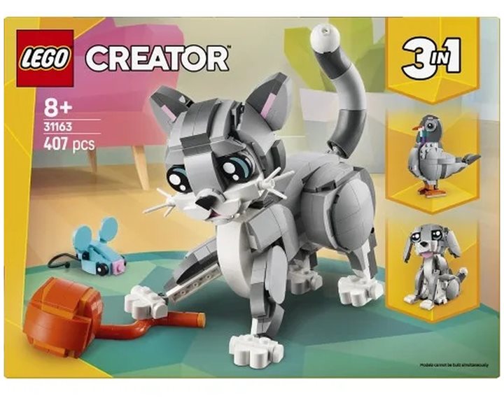 LEGO Creator Παιχνιδιάρα Γάτα 31163