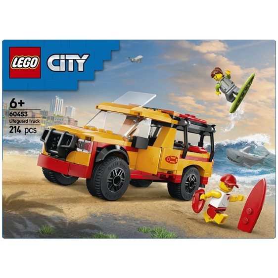 LEGO City Διασωστικό Φορτηγάκι Ναυαγοσώστη 60453