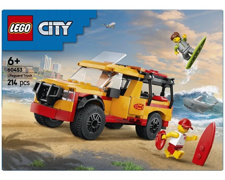 LEGO City Διασωστικό Φορτηγάκι Ναυαγοσώστη 60453