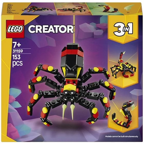 LEGO Creator Άγρια Ζώα: Εντυπωσιακή Αράχνη 31159