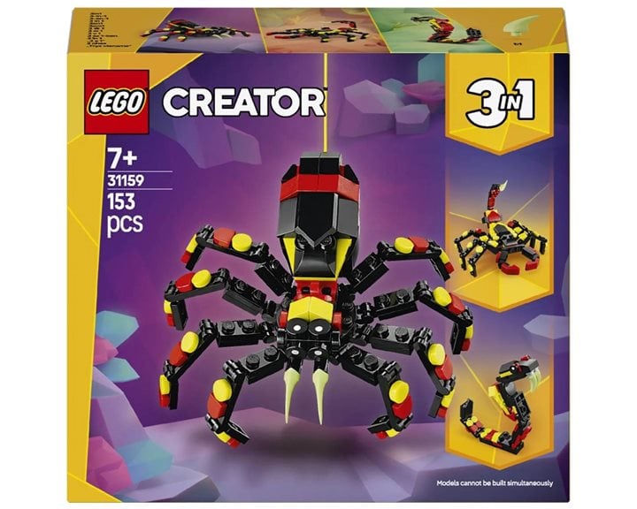 LEGO Creator Άγρια Ζώα: Εντυπωσιακή Αράχνη 31159
