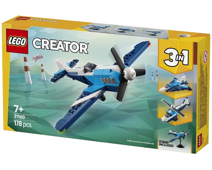 LEGO Creator 3-σε-1 Αεροσκάφος: Race Plane 31160
