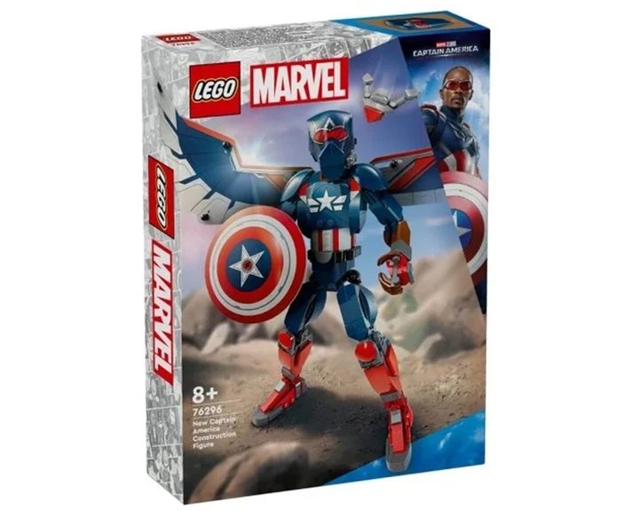 LEGO Marvel Super Heroes New Captain America Construction Figure 76296