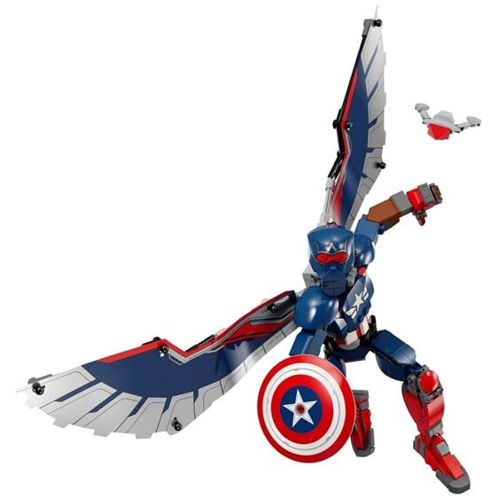 LEGO Marvel Super Heroes New Captain America Construction Figure 76296
