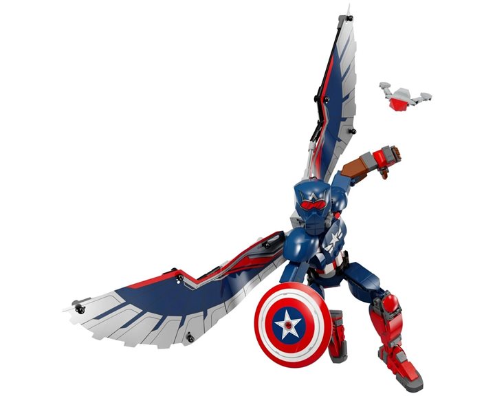 LEGO Marvel Super Heroes New Captain America Construction Figure 76296