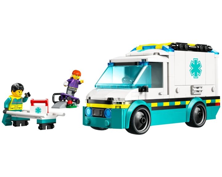 LEGO City Ασθενοφόρο Έκτακτης Ανάγκης 60451