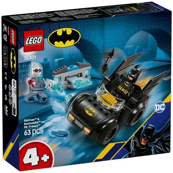LEGO DC Super Heroes Batman Μπάτμαν™ & Μπάτμομπιλ™ Εναντίον Μίστερ Φριζ™ 76301