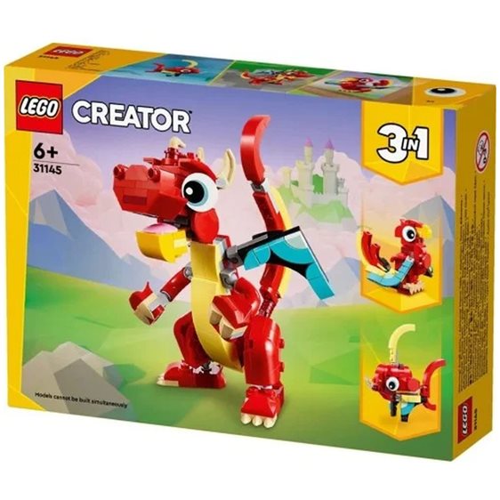 LEGO Creator Κόκκινος Δράκος 31145