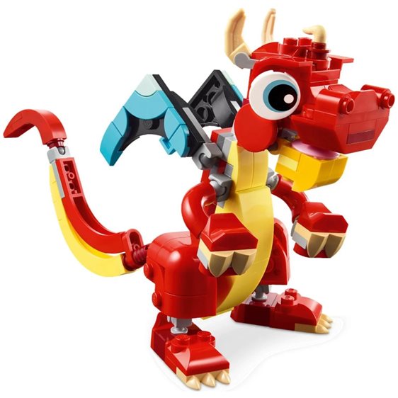 LEGO Creator Κόκκινος Δράκος 31145
