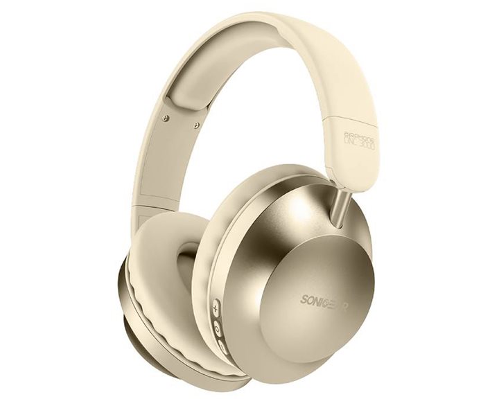 SONIC GEAR BT5.4 HEADSET AIRPHONE DNC 3000 CHAMPAGNE