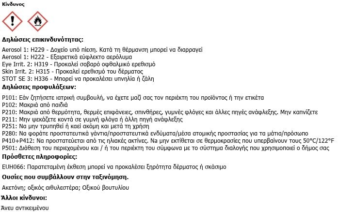 Minos Color Spray Ral 6003 Πράσινο Ελιάς 400ml 9255