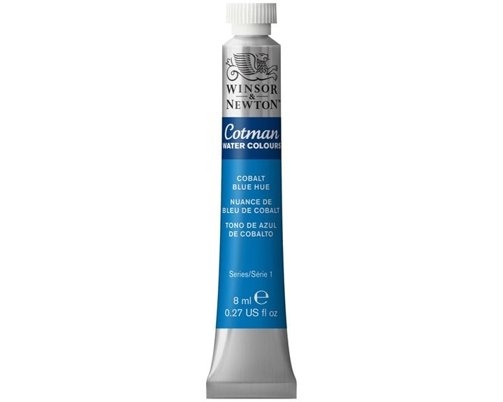 Winsor & Newton 8ml Σωληνάριο Ακουαρέλας Cotman 179 Cobalt Blue Hue Series 1
