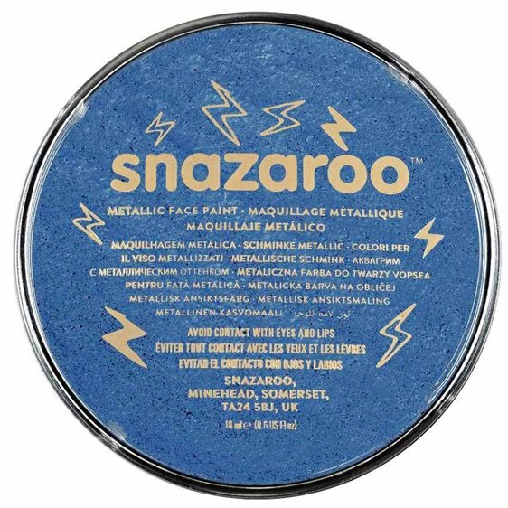 Snazaroo 18ml Κρέμα Face Painting Electric Blue