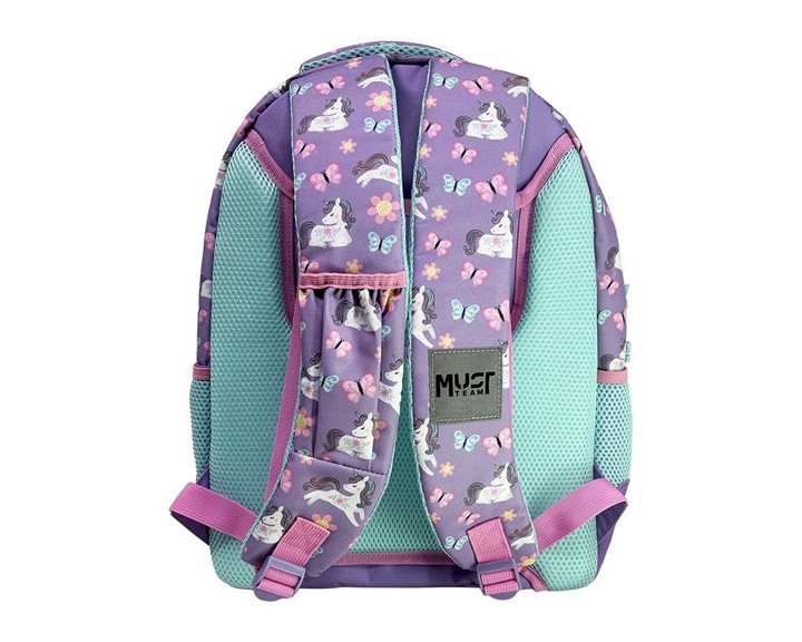 Τσάντα Πλάτης Must 32x18x43cm 3 Θήκες Lovely Unicorn 000586281