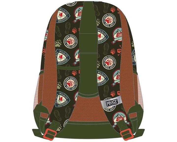 Τσάντα Πλάτης Must 32x18x43cm 3 Θήκες Outdoor Adventure 000586776