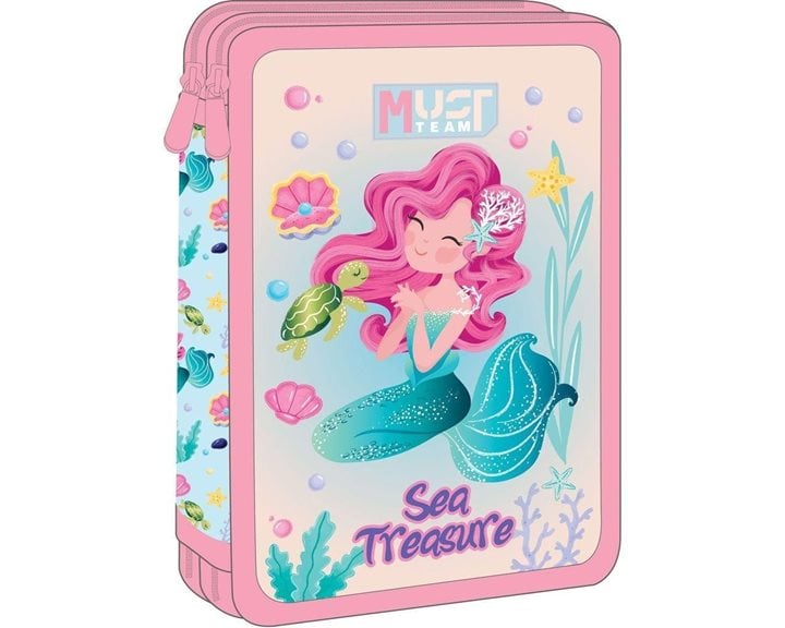 Κασετίνα Must Διπλή Γεμάτη 15χ5χ21 Sea Treasure 000586722