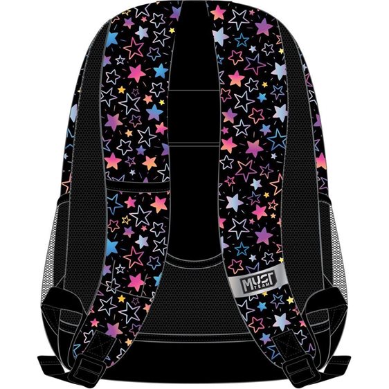 Τσάντα Πλάτης Must 32x18x43cm 3 Θήκες Hologram Stars 000586523