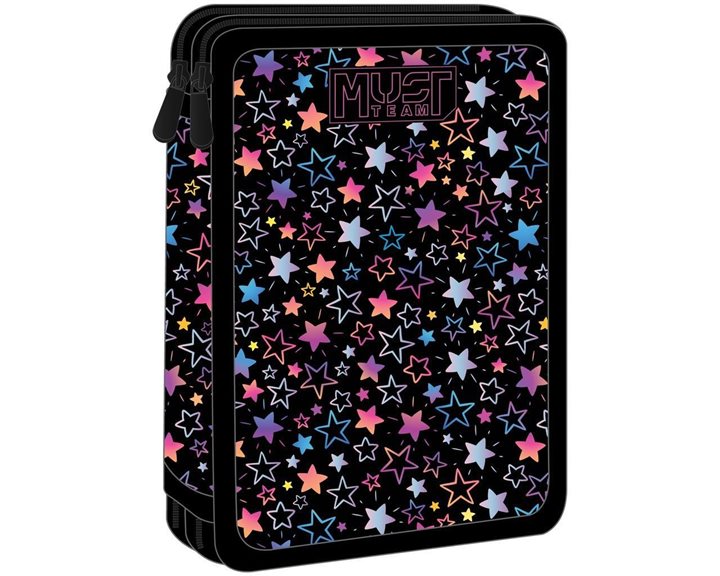 Κασετίνα Must Διπλή Γεμάτη 15χ5χ21 Stars 000586872