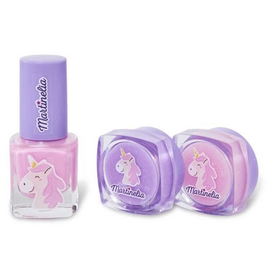 Martinelia Little Unicorn Mini Beauty Set 1 Nail Polish + 2 Lipgloss L-24130