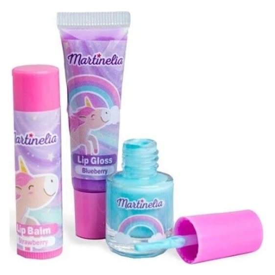 Martinelia Little Unicorn Mini Make up Kit Lips & Nails LM-12085