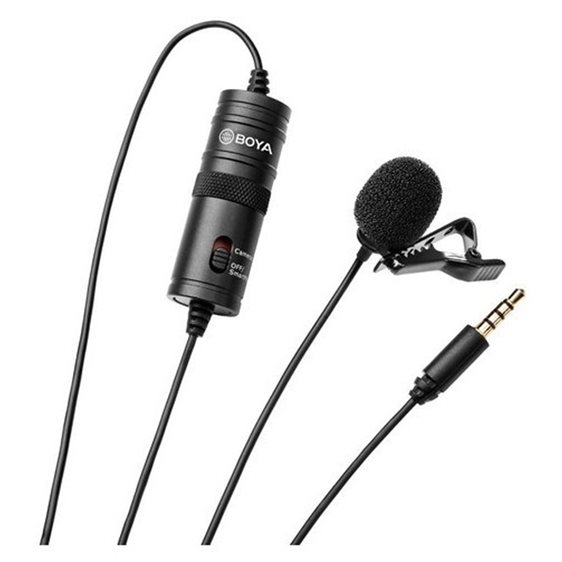 BOYA BY-M1 wired mic Universal Lavalier Microphone