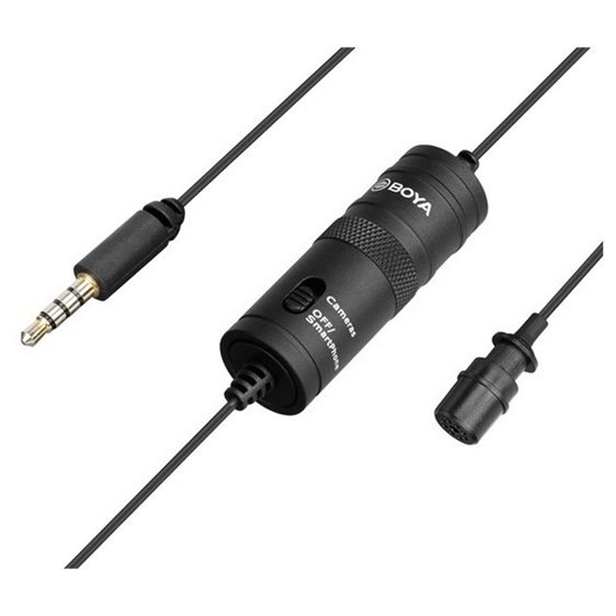 BOYA BY-M1 wired mic Universal Lavalier Microphone