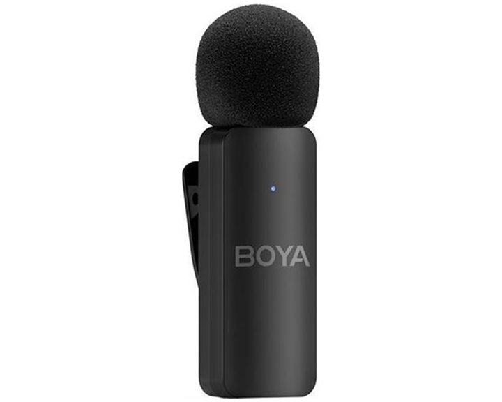 BOYA BY-V4 Wireless 4 person 4-channel mini Lavalier 3.5mm for Camera 2.4GHz Microphone