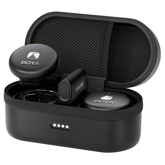 BOYA Omic-U Black 2,4GHz Dual Channel Wireless Microphone For Android USB-C