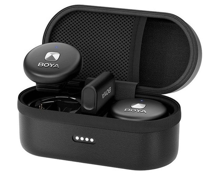 BOYA Omic-U Black 2,4GHz Dual Channel Wireless Microphone For Android USB-C