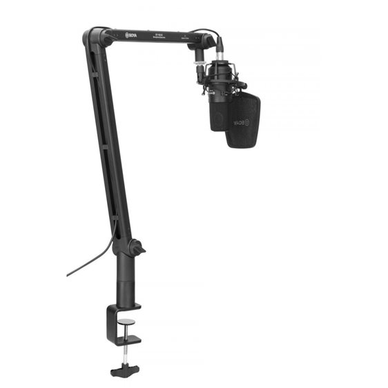 BOYA BY-BA30 microphone Arm mic stand Built-in Cable Catch