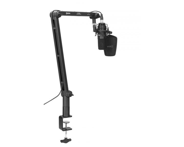 BOYA BY-BA30 microphone Arm mic stand Built-in Cable Catch