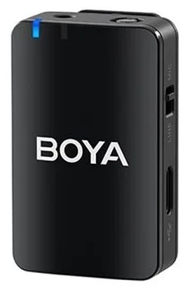 BOYA BOYAMIC Wireless HD Lavalier Microphone iPhone Android Smartphone USB-C Camera 200m range 10h